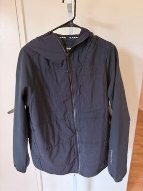 Dakine Black unisex  Hooded Bomber Jacket